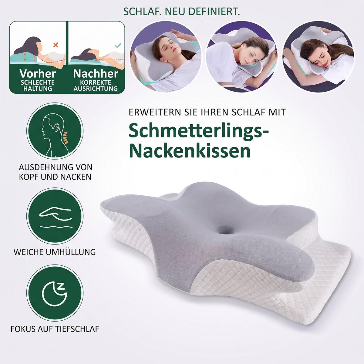 Nacken-Balance Kissen