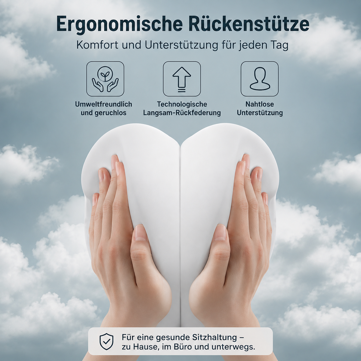 Rücken-Komfort Kissen